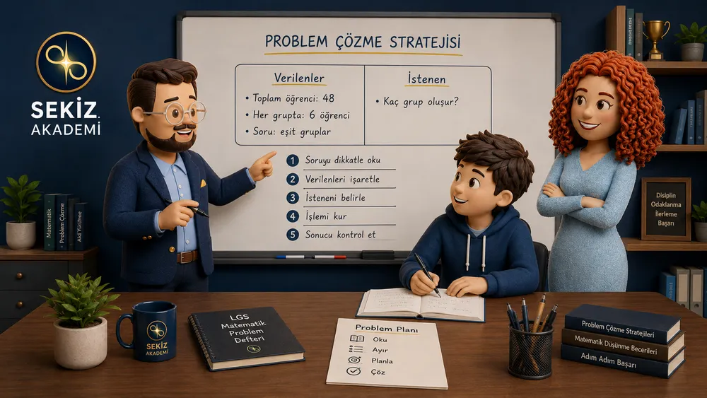 LGS Problemler Nasıl Çözülür? Matematik Soruları İçin Adım Adım Rehber