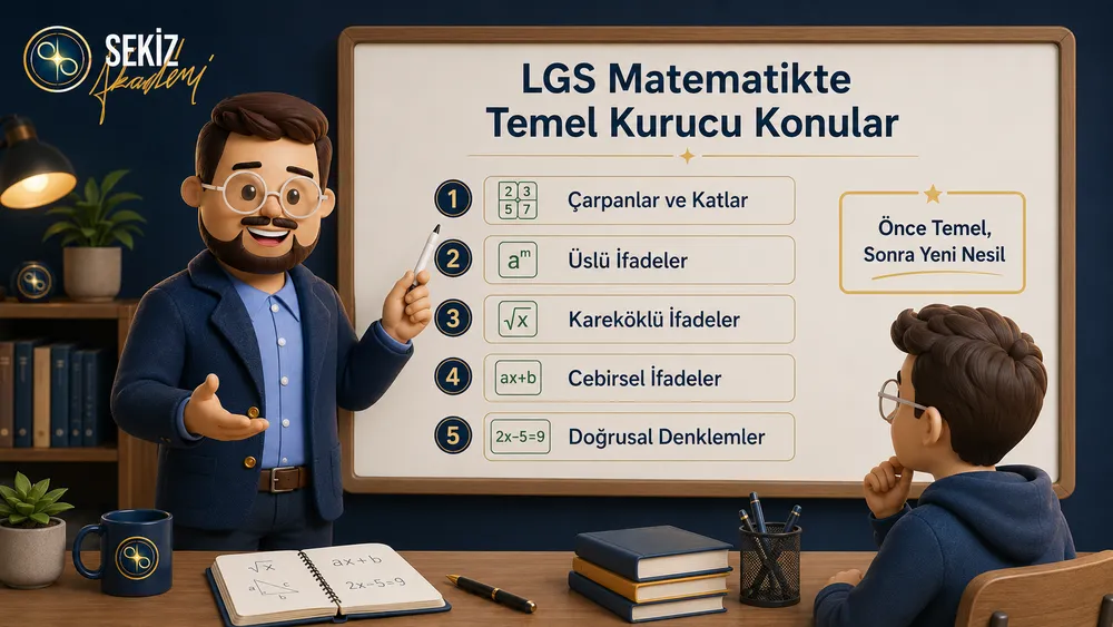 LGS Matematik Konuları: Hangi Başlıklara Öncelik Verilmeli?
