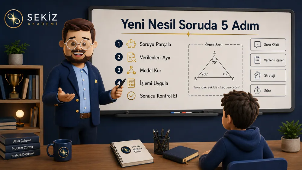 LGS Matematik Yeni Nesil Soru Çözümü Nasıl Yapılır? Belirleyici Sorular İçin  Rehber