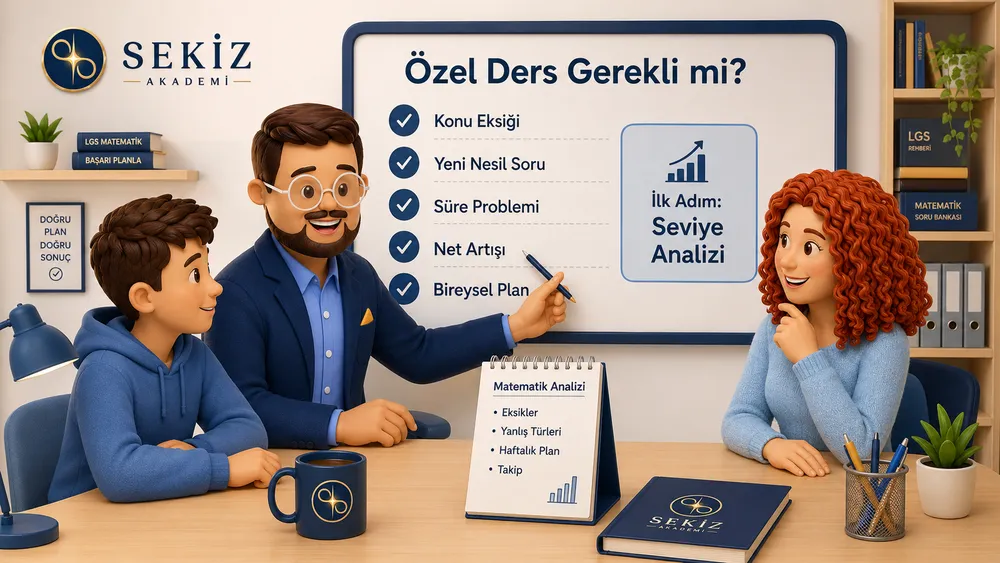 LGS Matematik Özel Ders Ne Zaman Gerekli Olur? 8. Sınıf Öğrencileri İçin  Rehber