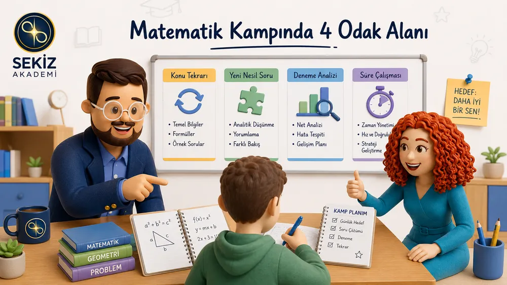 LGS Matematik Kampı Kimler İçin Uygun? Net Artırma ve Matematik Çözümleri Rehberi